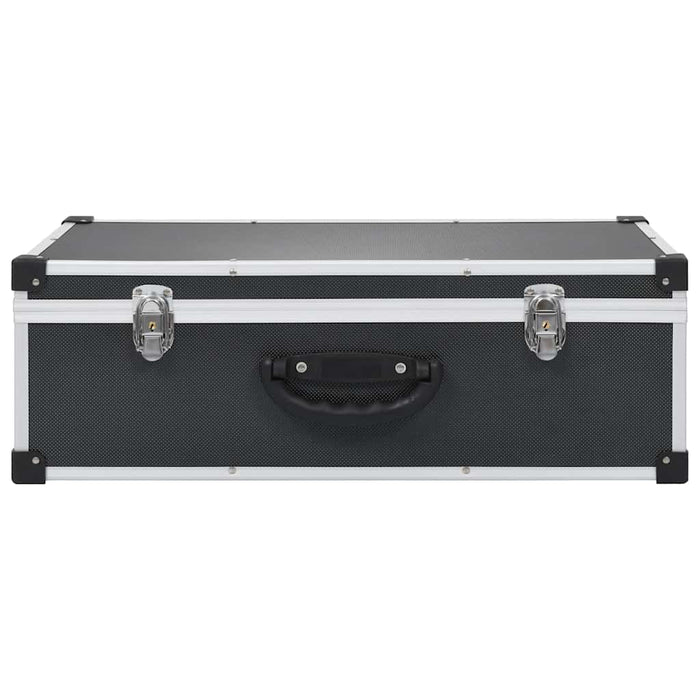Carcasă pentru 80 CD-uri, aluminiu, ABS, negru - WALTI WALTI