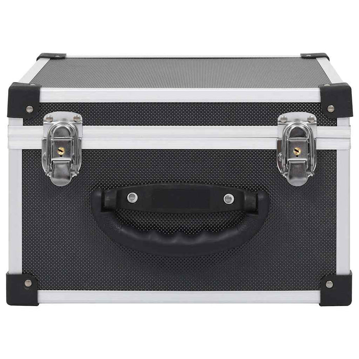 Casetă pentru 40 CD-uri, negru, aluminiu ABS - WALTI WALTI