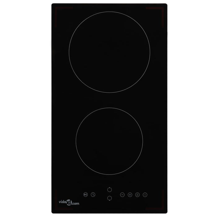 Plită ceramică cu 2 arzătoare, control tactil, 3000 W - WALTI WALTI