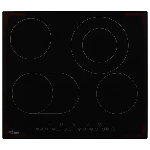 Plită ceramică cu 4 arzătoare, control tactil, 6600 W - WALTI WALTI