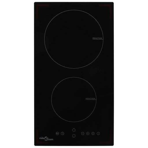 Plită cu inducție cu 2 arzătoare, control tactil, sticlă 3500 W - WALTI WALTI