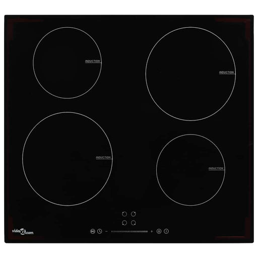 Plită cu inducție cu 4 arzătoare, control tactil, sticlă 7000 W - WALTI WALTI