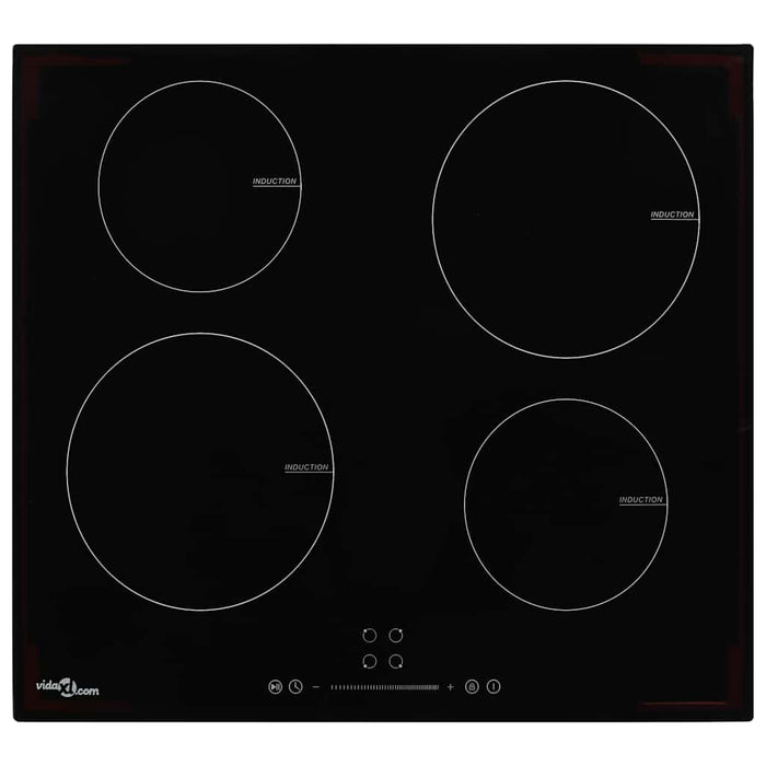 Plită cu inducție cu 4 arzătoare, control tactil, sticlă 7000 W WALTI