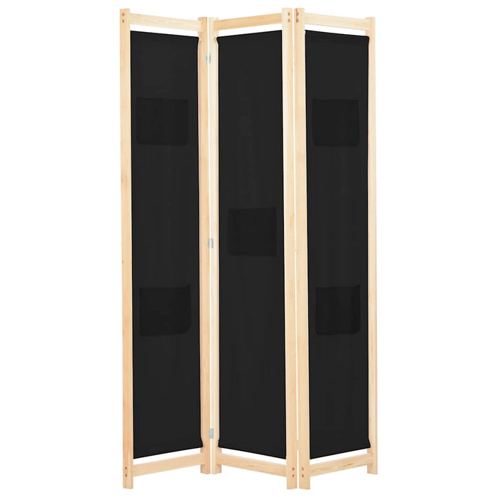 Paravan de cameră cu 3 panouri, 120x170x4 cm, textil - WALTI WALTI