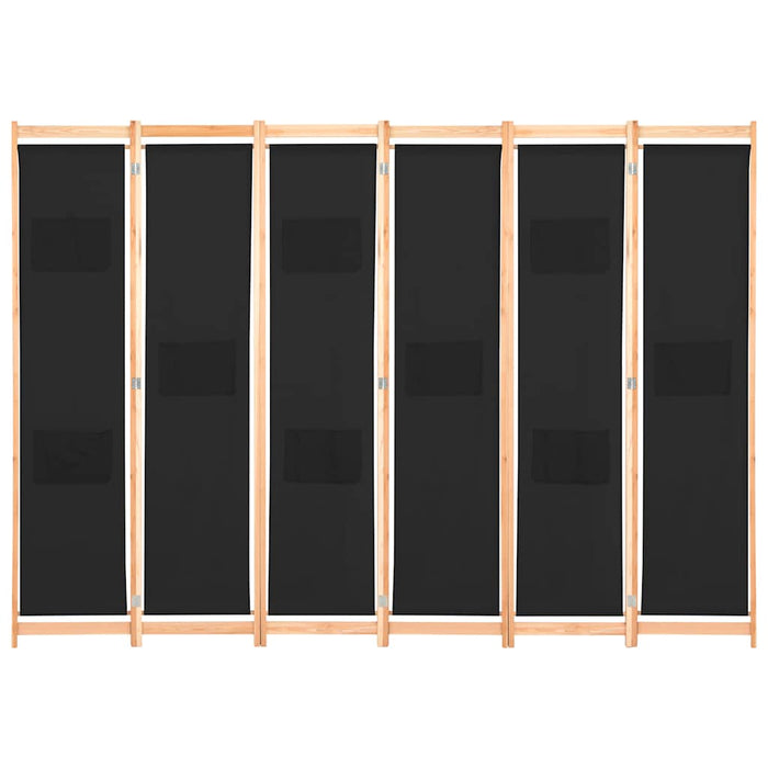 Paravan de cameră cu 6 panouri, 240x170 x4 cm, material textil - WALTI WALTI