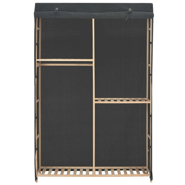 Șifonier cu 3 rafturi, gri, 110 x 40 x 170 cm, material textil - WALTI WALTI