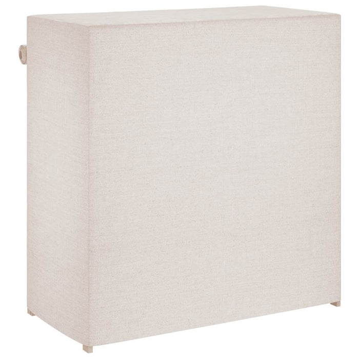 Pantofar cu husă, alb, 79 x 40 x 80 cm, material textil - WALTI WALTI