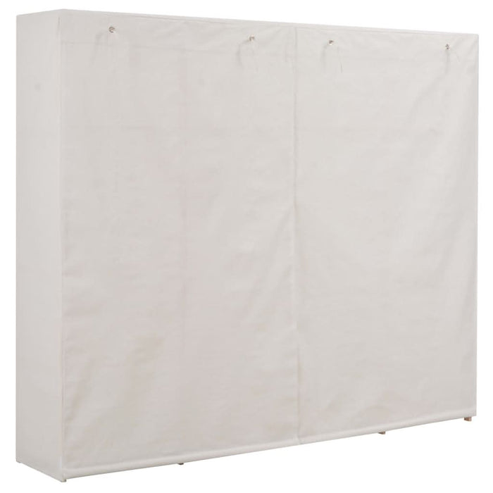 Șifonier, alb, 200 x 40 x 170 cm, material textil - WALTI WALTI