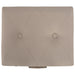Taburete cu depozitare, 3 buc., bej, material textil - WALTI WALTI