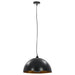 Lustre, 2 buc., negru și auriu, semisferic, 40 cm, E27 - WALTI WALTI