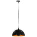 Lustre, 2 buc., negru și auriu, semisferic, 40 cm, E27 - WALTI WALTI