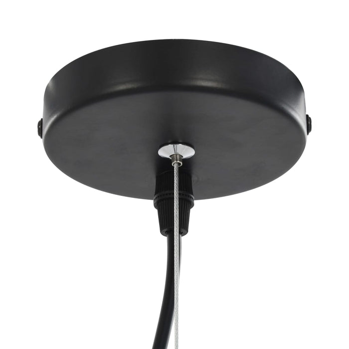 Lustre, 2 buc., negru și auriu, 50 cm, semisferic, E27 - WALTI WALTI