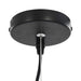 Lustre, 2 buc., negru și auriu, 50 cm, semisferic, E27 - WALTI WALTI