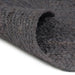 Covor manual, gri închis, 120 cm, iută, rotund - WALTI WALTI