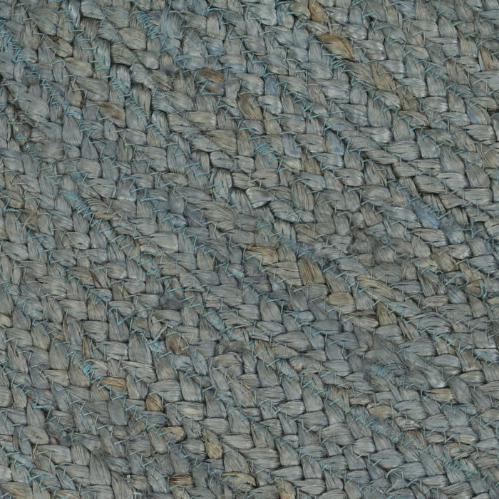 Covor manual, verde măsliniu, 150 cm, iută, rotund - WALTI WALTI