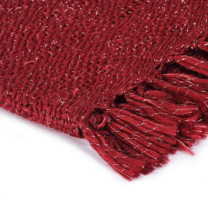 Pătură Burgundy 220 x 250 cm Poliester WALTI