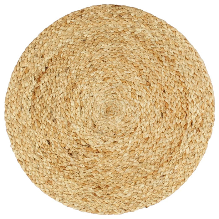Naproane, 6 buc., natural, 38 cm, iută, rotund - WALTI WALTI