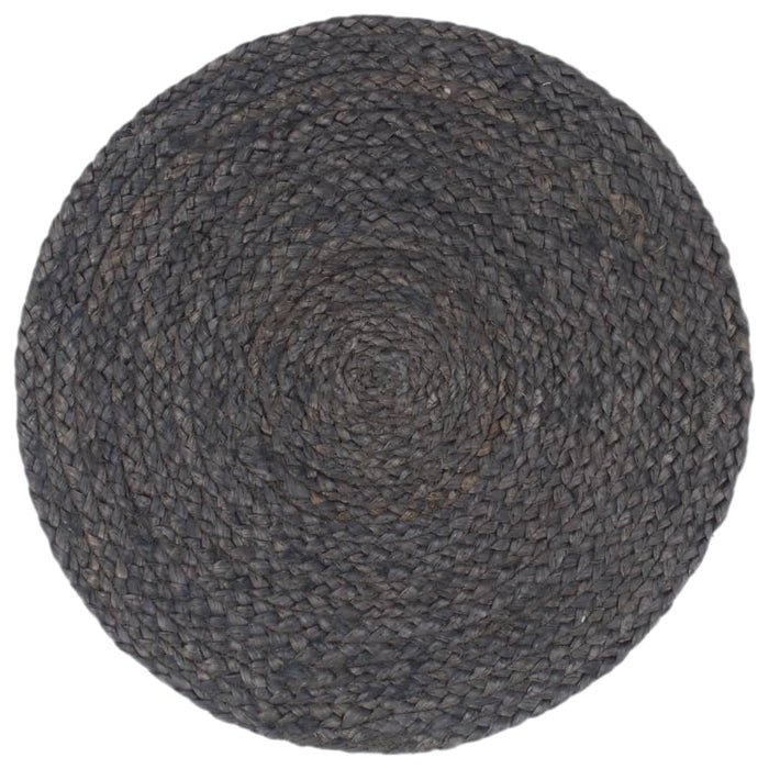 Naproane, 4 buc., gri închis, 38 cm, iută, rotund - WALTI WALTI