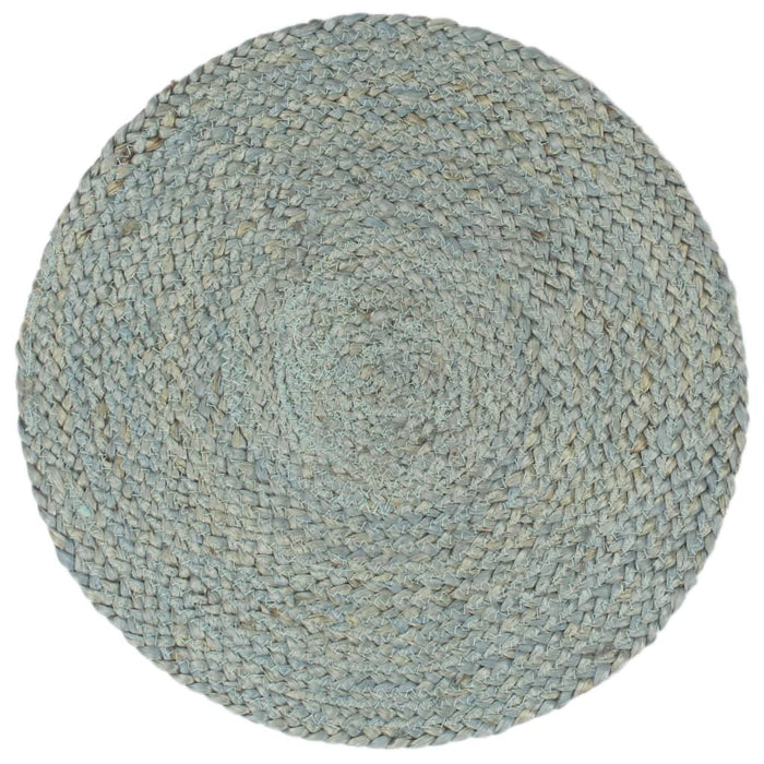 Naproane, 4 buc., verde olive, 38 cm, iută, simplu, rotund - WALTI WALTI