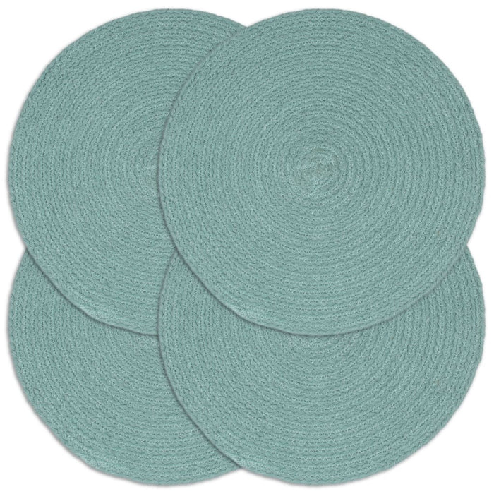 Naproane, 4 buc., verde, 38 cm, bumbac, simplu, rotund WALTI
