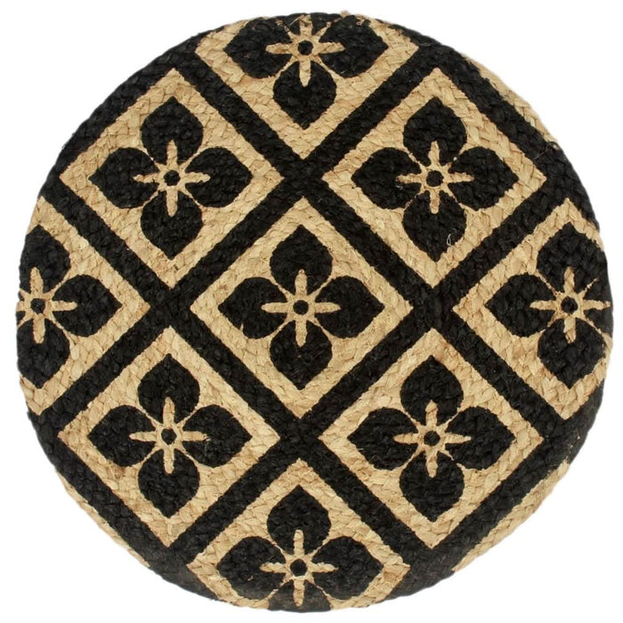 Naproane, 4 buc., negru, 38 cm, iută, rotund - WALTI WALTI