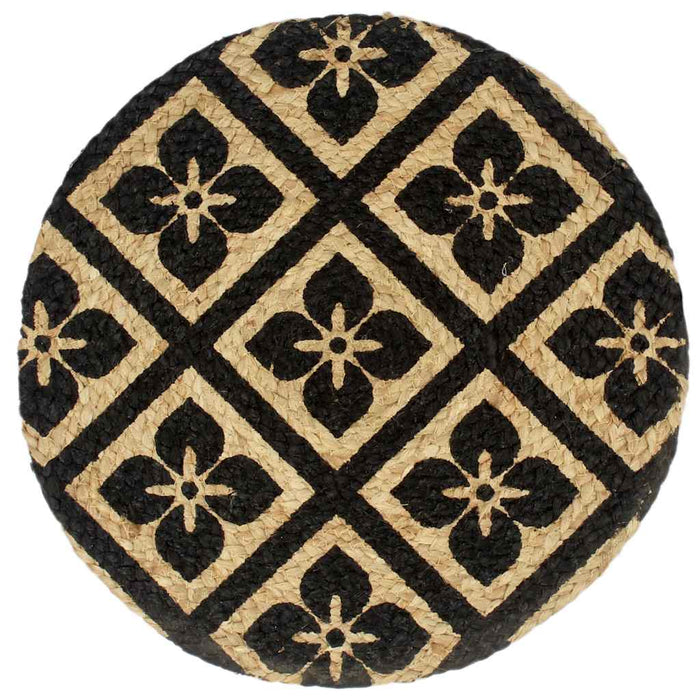 Naproane, 6 buc., negru, 38 cm, iută, rotund - WALTI WALTI