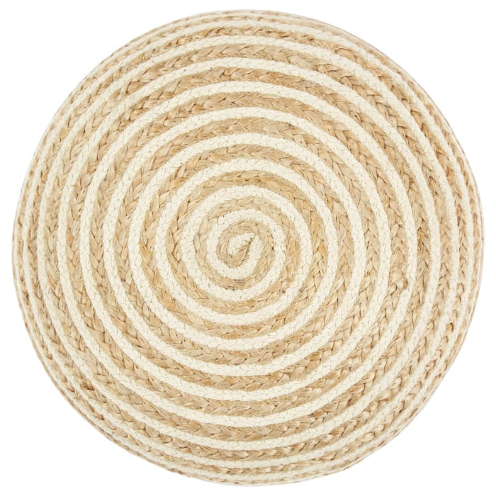 Taburet lucrat manual, 45x30 cm, iută - WALTI WALTI