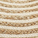 Taburet lucrat manual, 45x30 cm, iută - WALTI WALTI
