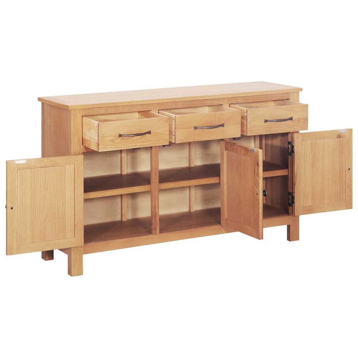 Bufet Maro 112 x 33.5 x 70 cm Lemn de stejar masiv - WALTI WALTI