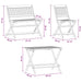 Set mobilier exterior pentru copii 4 piese lemn de eucalipt - WALTI WALTI