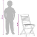 Set mobilier exterior pentru copii 4 piese lemn de eucalipt - WALTI WALTI