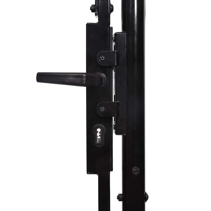Poartă de gard pentru ușă BOXTEL cu vârf tip suliță 100x75 cm WALTI