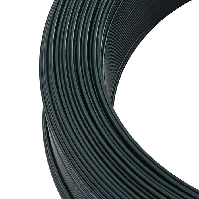 Fir tensionare pentru gard 250 m 0,9/1,4 mm verde închis, oțel - WALTI WALTI