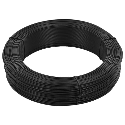 Fir de tensionare pentru gard 250 m 1,4/2 mm, antracit, oțel - WALTI WALTI