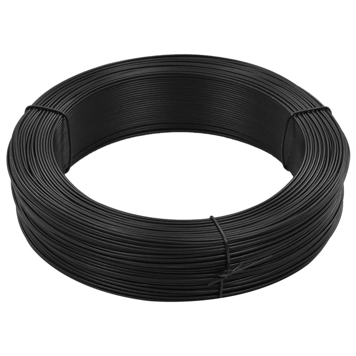 Fir de tensionare pentru gard 250 m 1,4/2 mm, antracit, oțel - WALTI WALTI