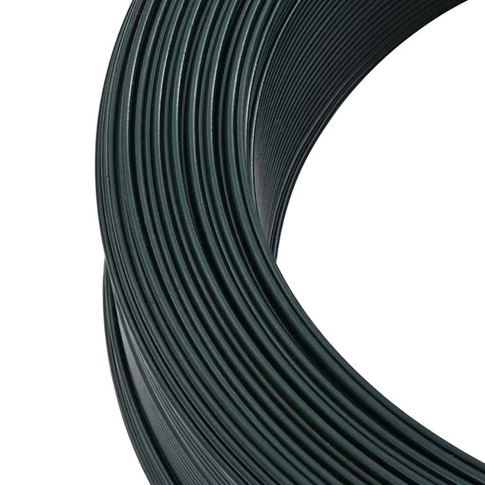 Fir tensionare pentru gard 250 m 2,3/3,8 mm verde închis, oțel - WALTI WALTI