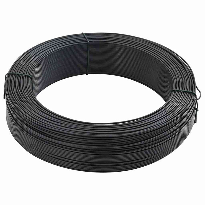 Fir de tensionare pentru gard 250 m 2,3/3,8 mm, antracit, oțel - WALTI WALTI