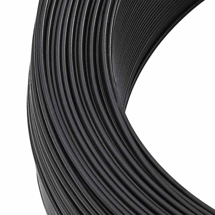 Fir de tensionare pentru gard 250 m 2,3/3,8 mm, antracit, oțel - WALTI WALTI