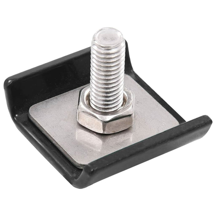 Conector grilaj din plasă, antracit, 25 seturi - WALTI WALTI