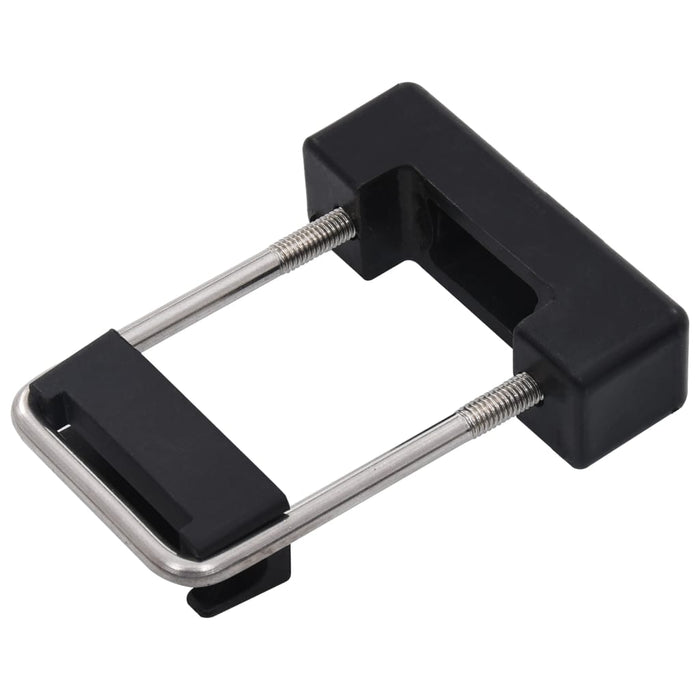 Clemă de prindere U cu plastic stâlp gard, 60x40 mm, 25 seturi - WALTI WALTI