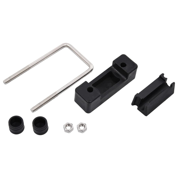 Clemă de prindere U cu plastic stâlp gard, 60x40 mm, 25 seturi - WALTI WALTI