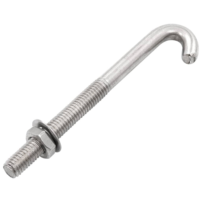 Șurub de fixare tip J cu piuliță și șaibă, M8x100 mm, 25 seturi - WALTI WALTI