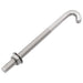 Șurub de fixare tip J cu piuliță și șaibă, M8x120 mm, 25 seturi - WALTI WALTI