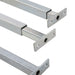 Bare de siguranță fereastră reglabile, 3 buc., 710-1200 mm - WALTI WALTI