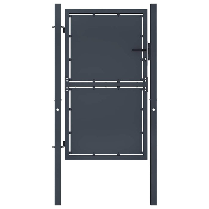 Poartă de grădină din oțel 100x200 cm antracit - WALTI WALTI