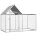 Coteț pentru păsări, 2 x 1 x 1,5 m, oțel galvanizat - WALTI WALTI