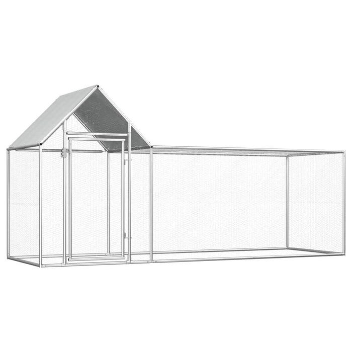 Coteț pentru păsări, 3 x 1 x 1,5 m, oțel galvanizat - WALTI WALTI