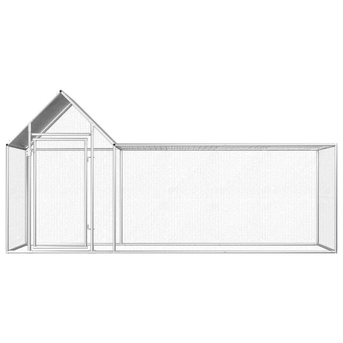 Coteț pentru păsări, 3 x 1 x 1,5 m, oțel galvanizat - WALTI WALTI
