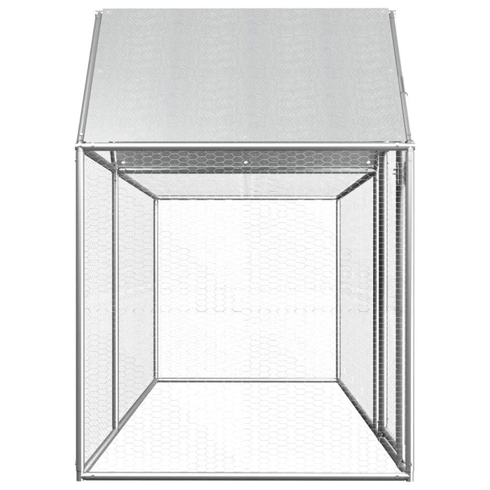Coteț pentru păsări, 3 x 1 x 1,5 m, oțel galvanizat - WALTI WALTI