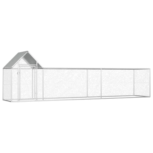 Coteț pentru păsări, 5 x 1 x 1,5 m, oțel galvanizat - WALTI WALTI